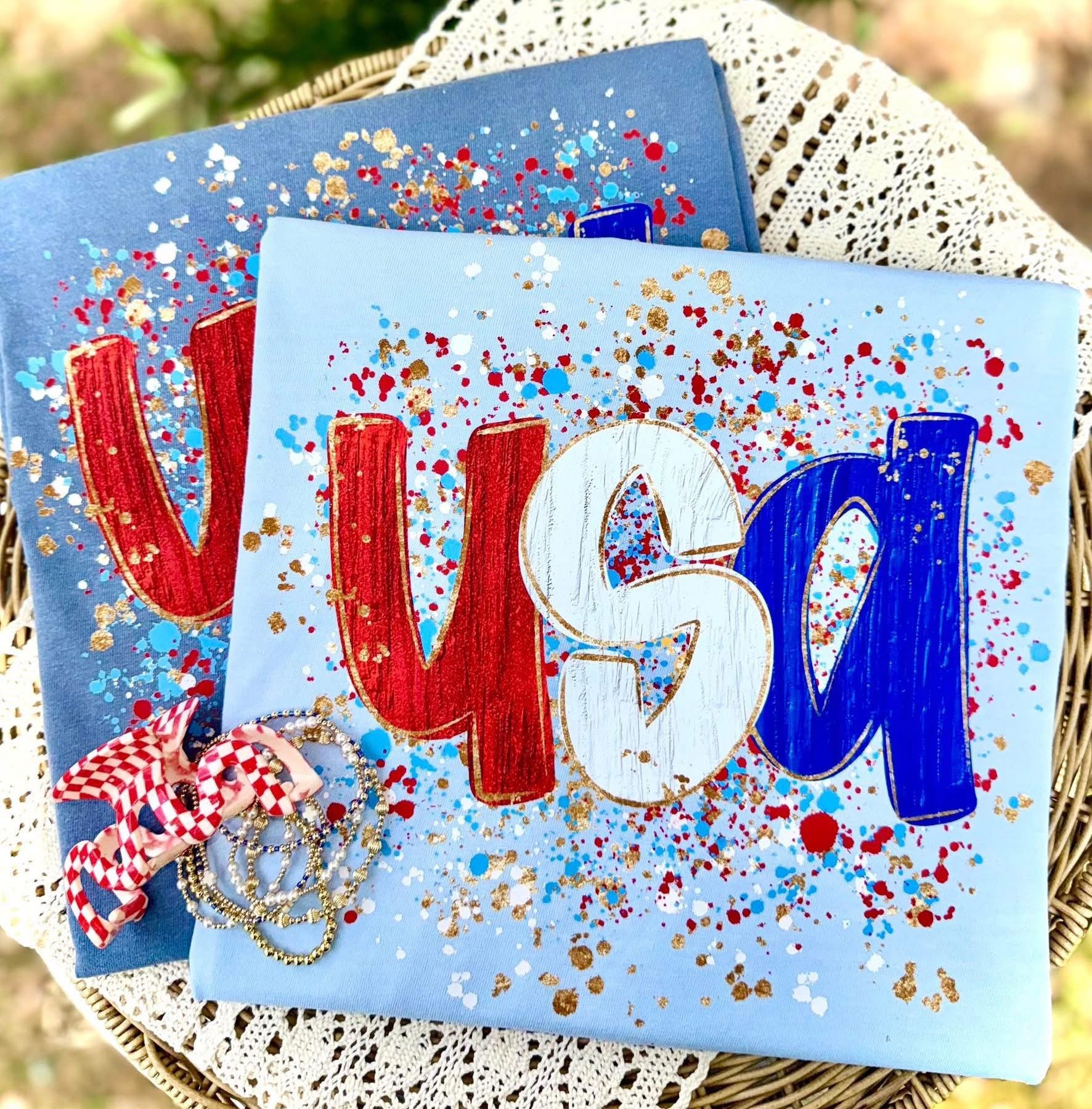 Splatter USA Tee