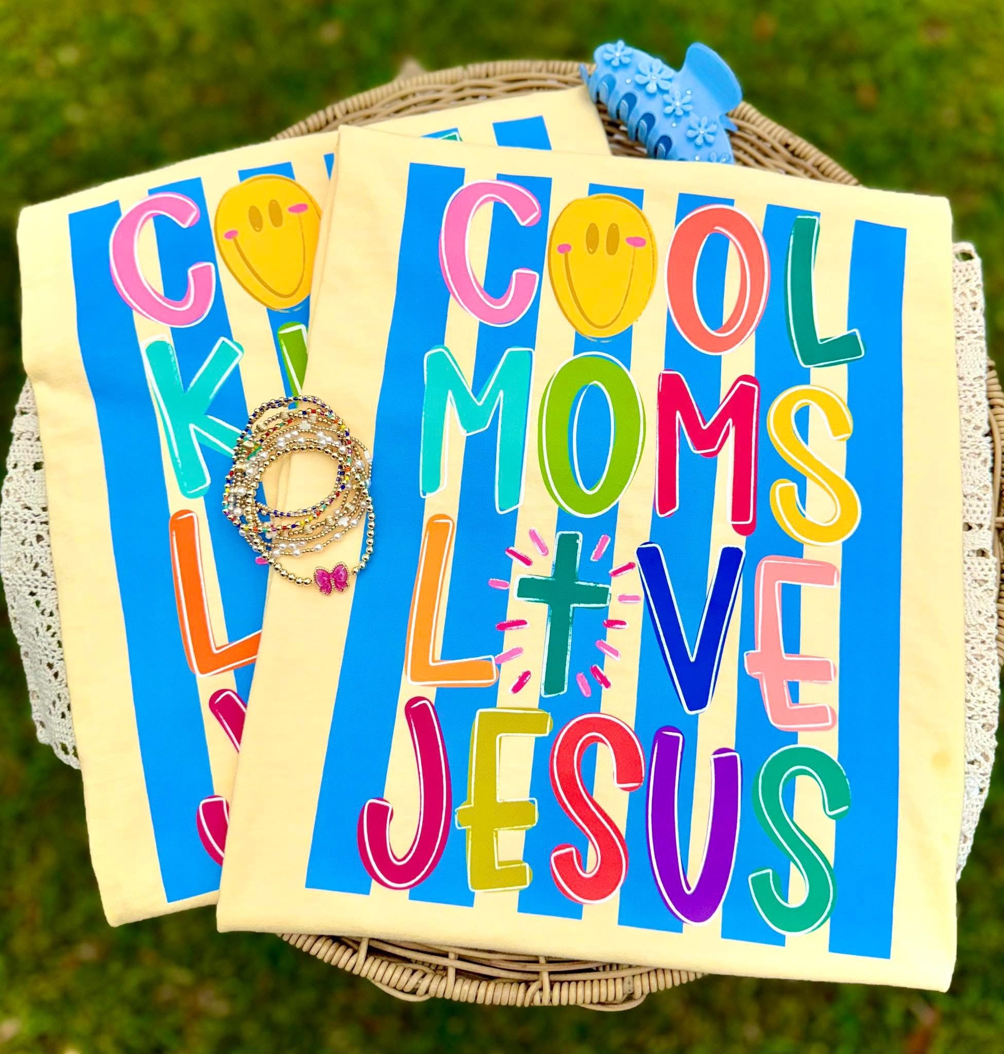 Cool Moms Love Jesus Tee